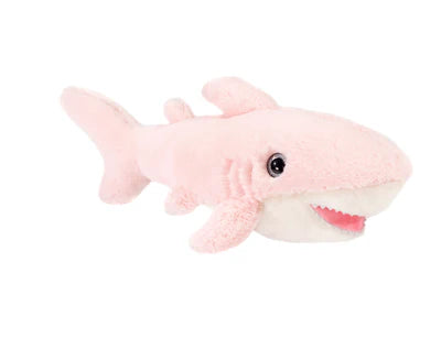 Soft Cotton Candy Shark Plush - 16-Inch Adorable Stuffed Toy