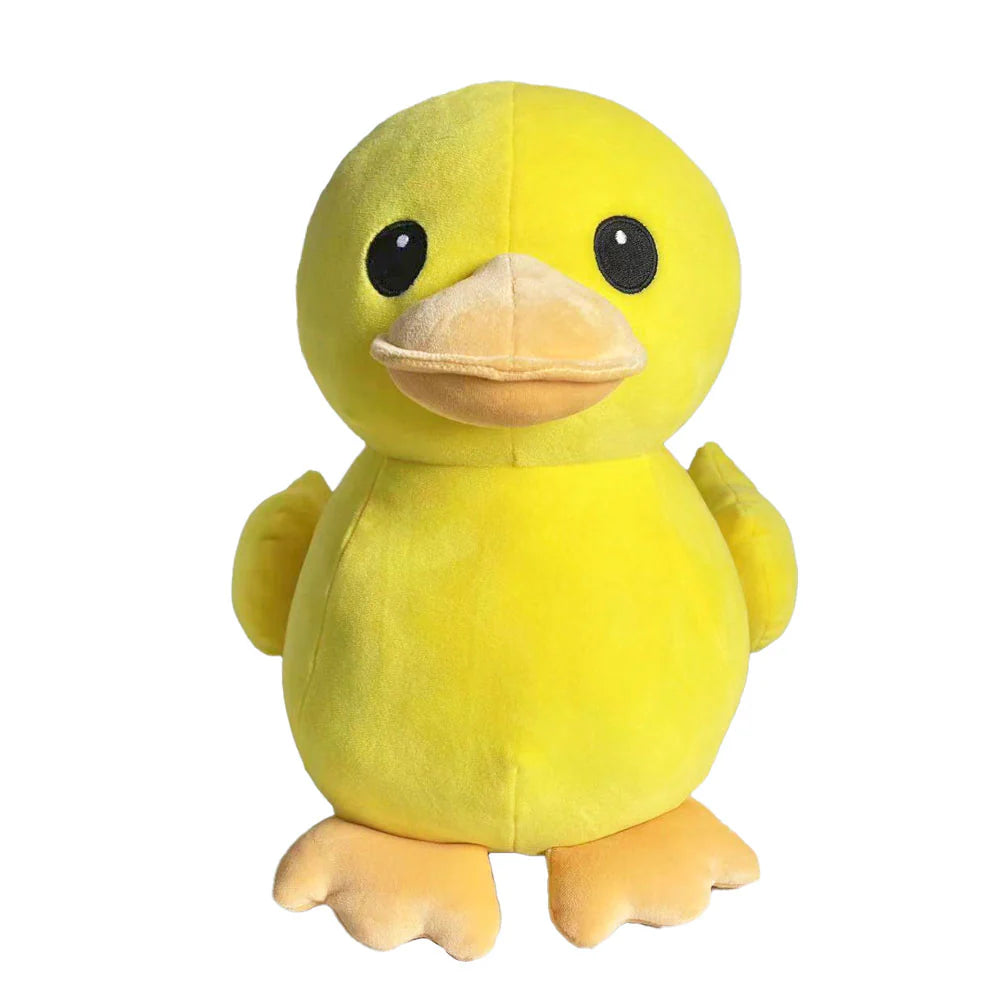 12-Inch Huggy Huggables Duck - Soft Cuddly Toy