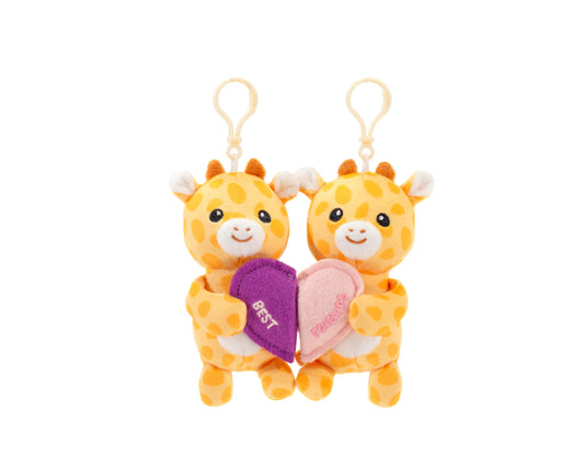 Besties 5.5-Inch Giraffe Plush - Cute and Cuddly Stuffed Toy for Children and Animal Lovers