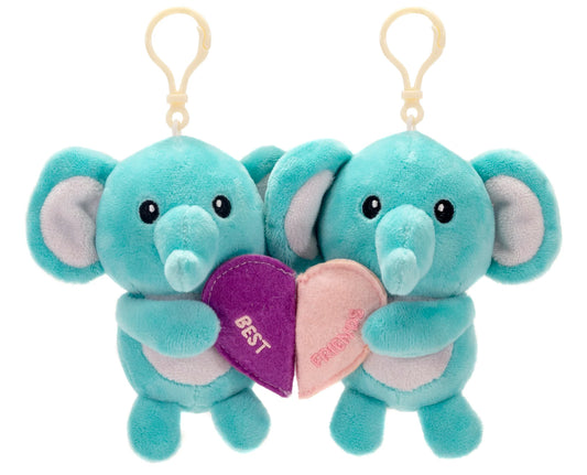 5.5-Inch Elephant Plush Toy Besties - Cute and Soft Stuffed Animal Gift for Children