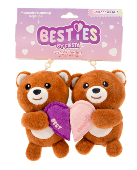 Besties - 5.5 Inch Brown Bear Stuffed Toy - Adorable Plush Gift for Kids and Animal Lovers