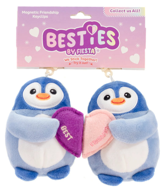Besties 5.5-Inch Penguin Plushies - Adorable Small Stuffed Animals for Kids, Gifts, and Décor