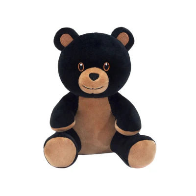 6-Inch Pocket Huggables Black Bear Plush Toy for Kids