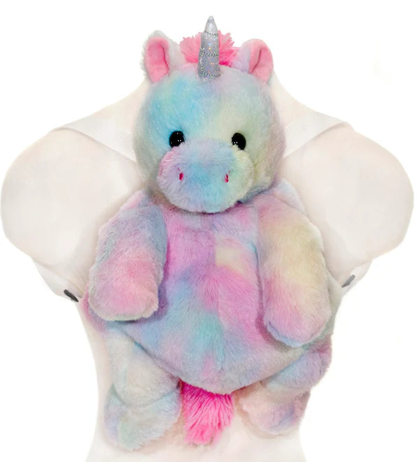 “15 Inch Unicorn Plush Backpack – Cute Stuffed Animal School Bag”