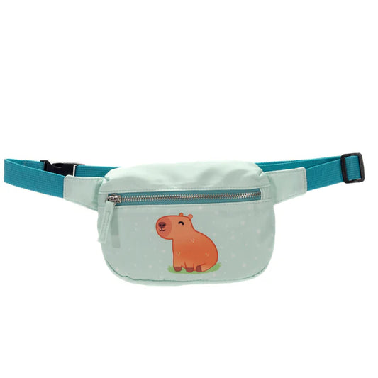 “7.5 Inch Capybara Fanny Pack – Cute Plush Animal Waist Bag”