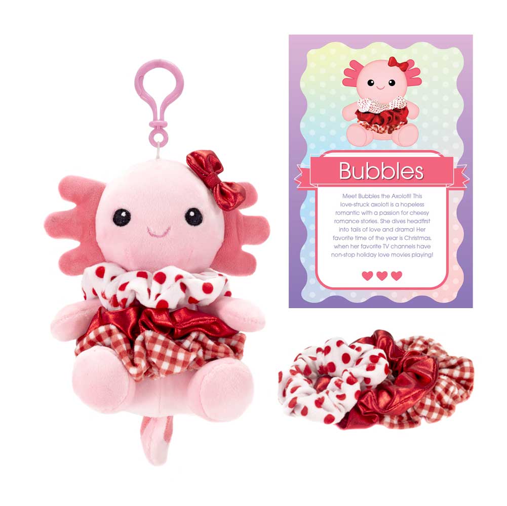 Bubbles Scrunch Bunch Plush Toy - Soft 6-Inch Stuffed Animal for Kids - Cute and Cuddly Collectible
