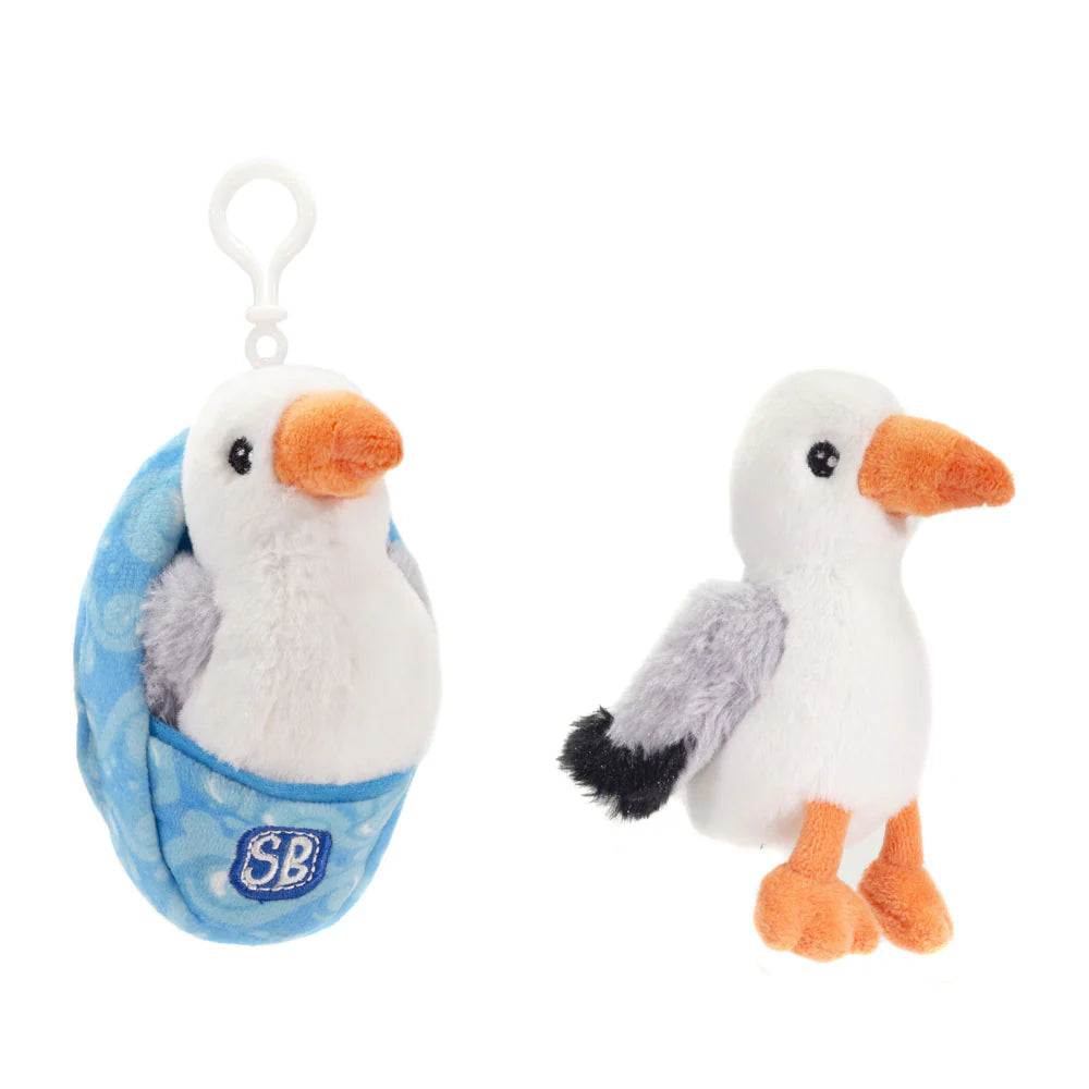 Baby Pocket Swaddle - 4.5-Inch Seagull Print