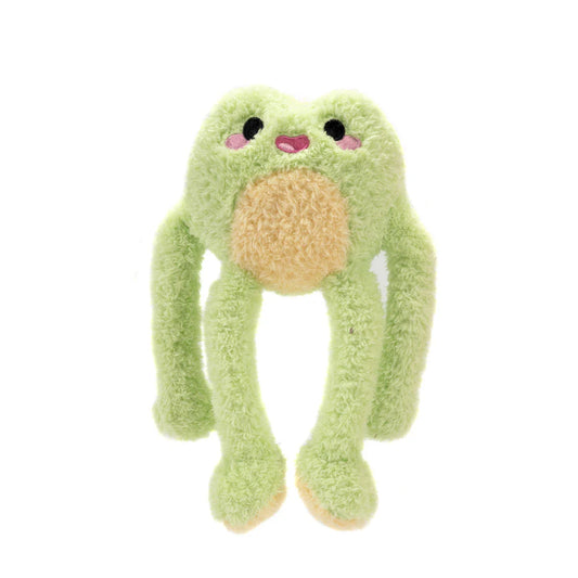 8.5-Inch Plush Frog Bean Bag from 35 Noodlez - Cuddle Buddy