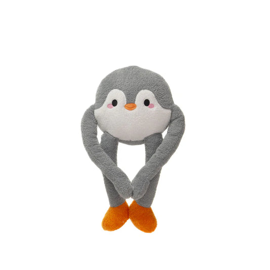 Noodlez 8.5” Penguin Plush Toy - Perfect Bean Bag Companion