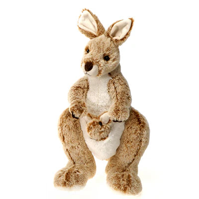 14 Kangaroo Plush Toy - Mom and Baby