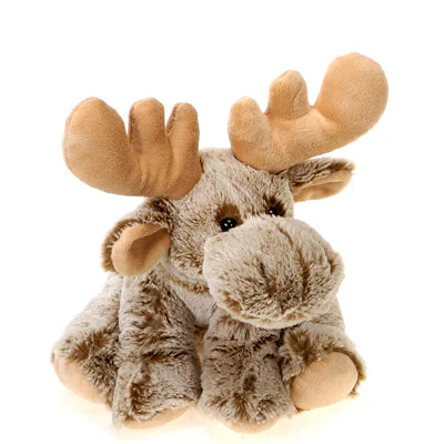 9 Inch Sitting Moose Plush – Soft Bean Bag Stuffed Animal Toy