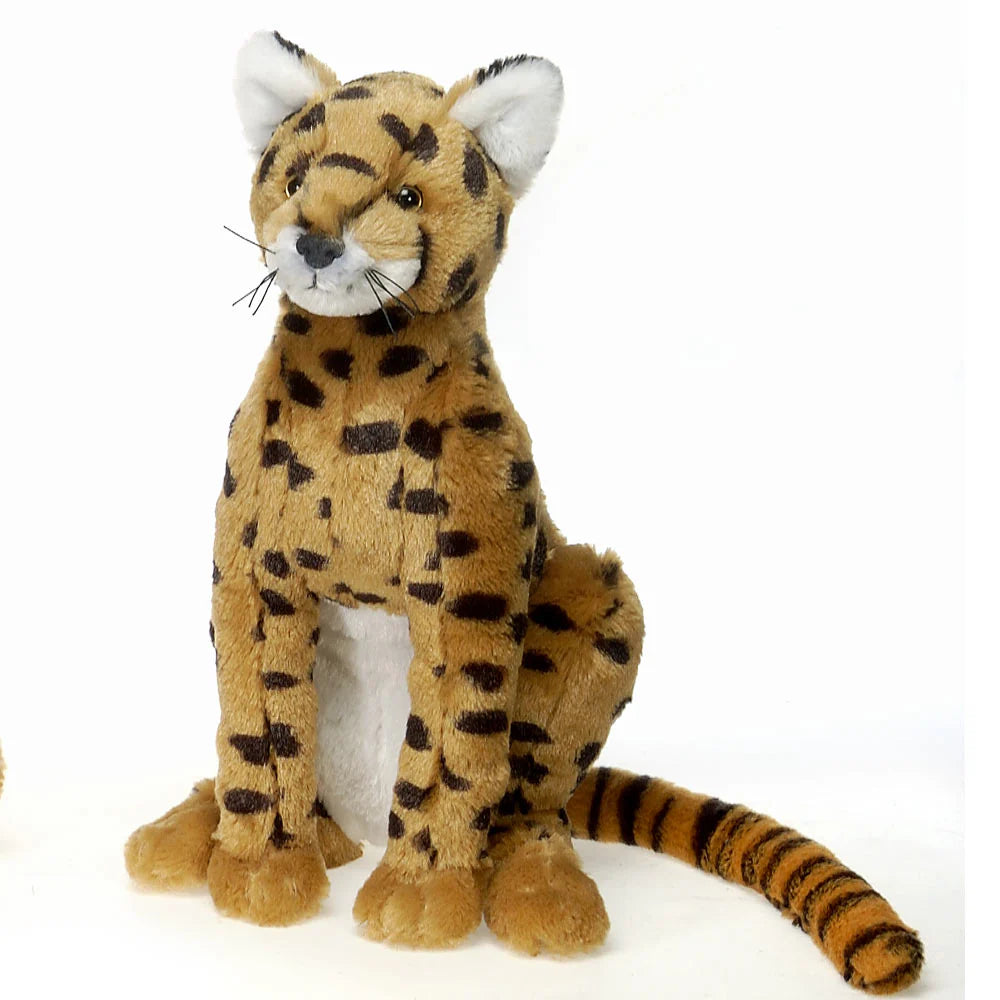 Cute 12 Inch Serval - Plush Collection