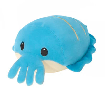 Cute 8 Inch Blue Cuttlefish “Fray” Huggy Companion