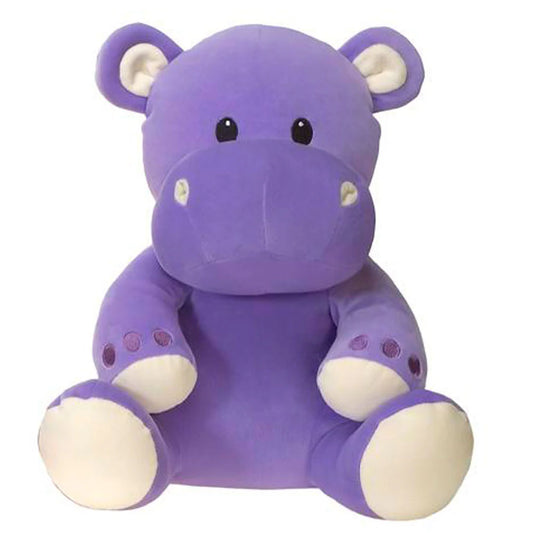 12 Inch Huggy Huggables Hippo Soft Cuddly Plush Toy