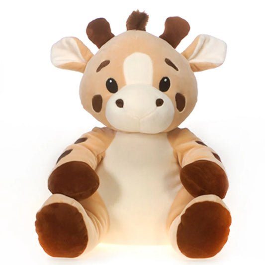 12-Inch Huggy Huggables Giraffe - Soft Cuddly Plush Toy