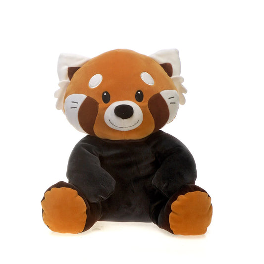 12-Inch Huggy Huggables Red Panda - Soft Cuddly Plush Toy