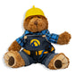 Construction Worker Outfit with Hard Hat for 16 Inch Stuffed Toy Plush