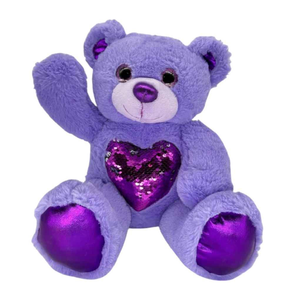 Glitz the Purple Bear 8 inch