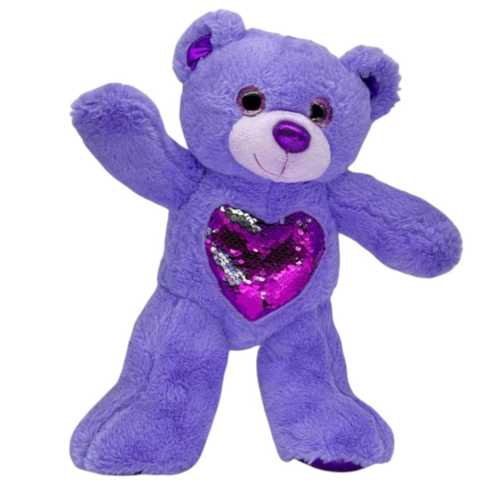 Glitz the Purple Bear 16 inch