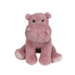 Henley the Hippo 16-inch plush toy - soft pink stuffed animal for kids