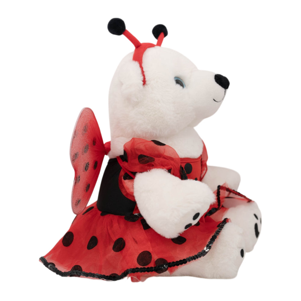 Ladybug Costume with Wings for 16 Inch Stuffed Animal – Cute Plush Outfit