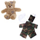 8 Inch Brown Bear Plush with Special Forces Outfit – 16 Inch Size