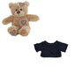 Brown Bear 8 Inch Plush with Navy Blue T-Shirt – 16 Inch