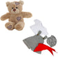 Brown Bear 8 Inch Plush with Train Conductor Outfit