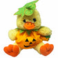 Halloween Pumpkin Outfit for 16 Inch Stuffed Animals – Festive Plush Toy Costume