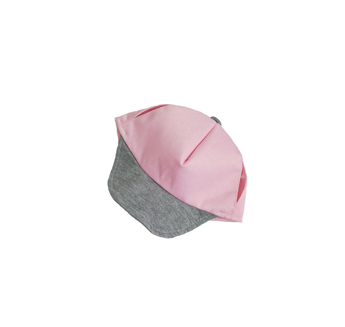 16-inch Pink & Grey Baseball Cap for stuffed animals – Fits 14 to 18-inch plush toys