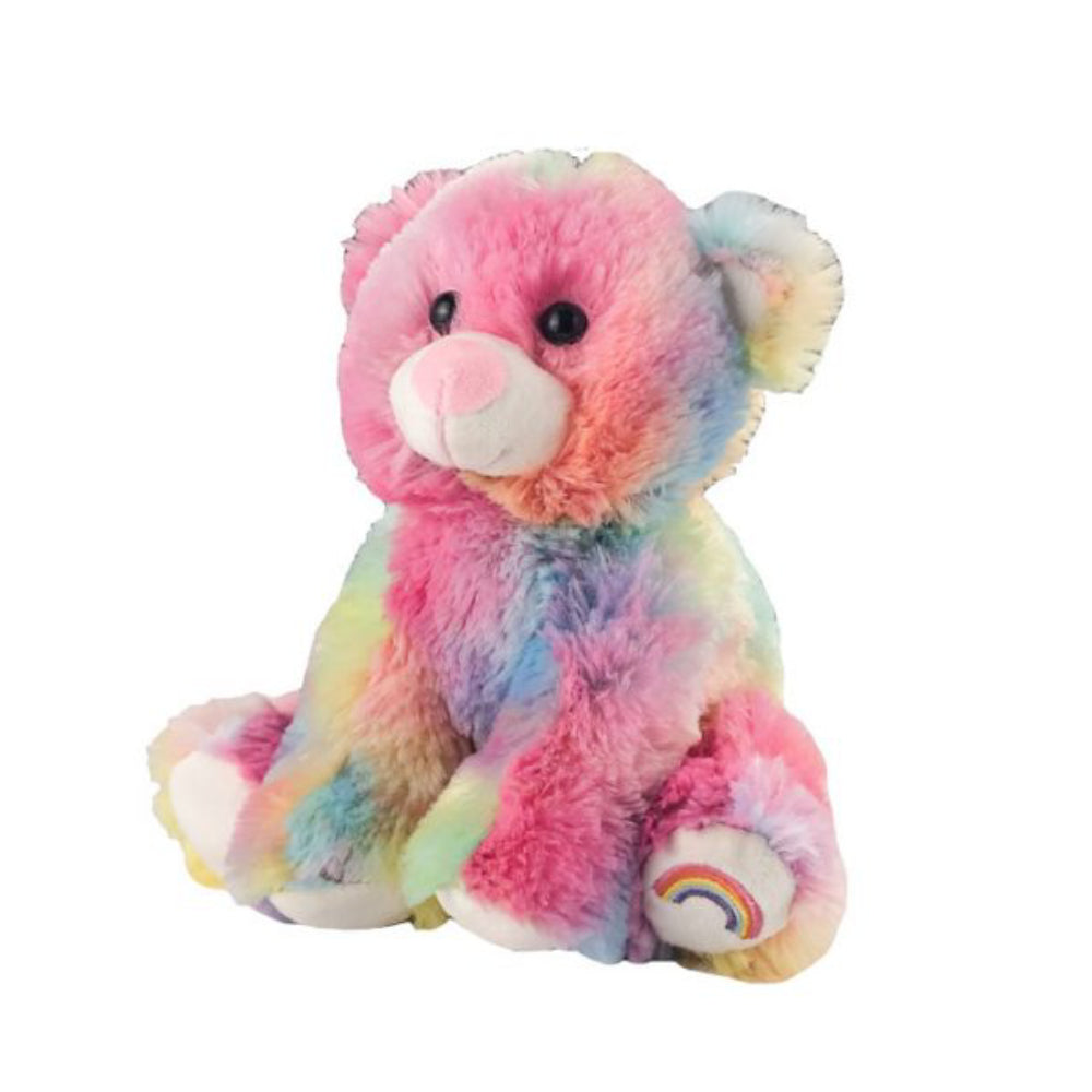 Rainbow the Bear 8-Inch Stuffed Toy – Soft & Colorful Plush