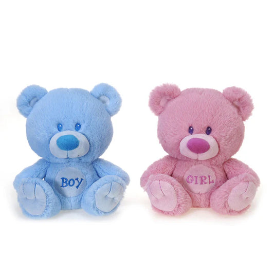 Signature Bears 8 Inch Girl & Boy Plush Set – Cute Stuffed Animal Gift