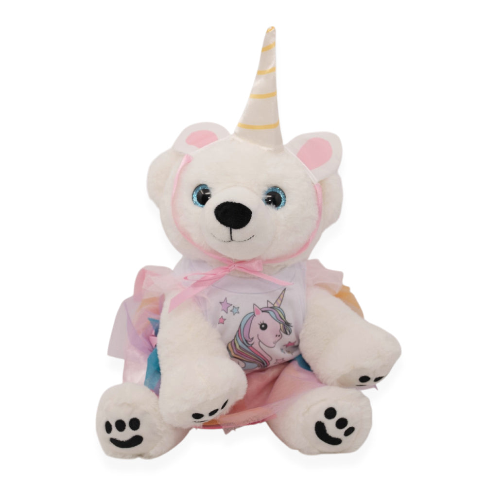 Rainbow Unicorn Costume for Stuffed Animals
