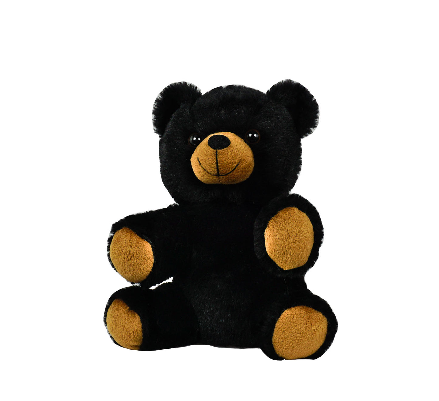 Black Bear Plush Toy – 8 Inch Soft Stuffed Animal for Kids