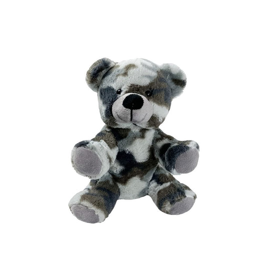 “Scout the Camo Bear Plush Toy 8” – Soft Eco-Friendly Stuffed Animal”