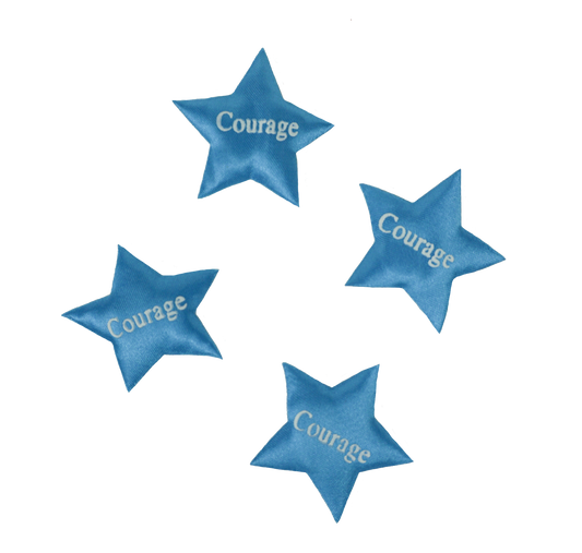 Blue Star 'Courage' Graphic T-Shirt - Encouraging Kids' Clothing