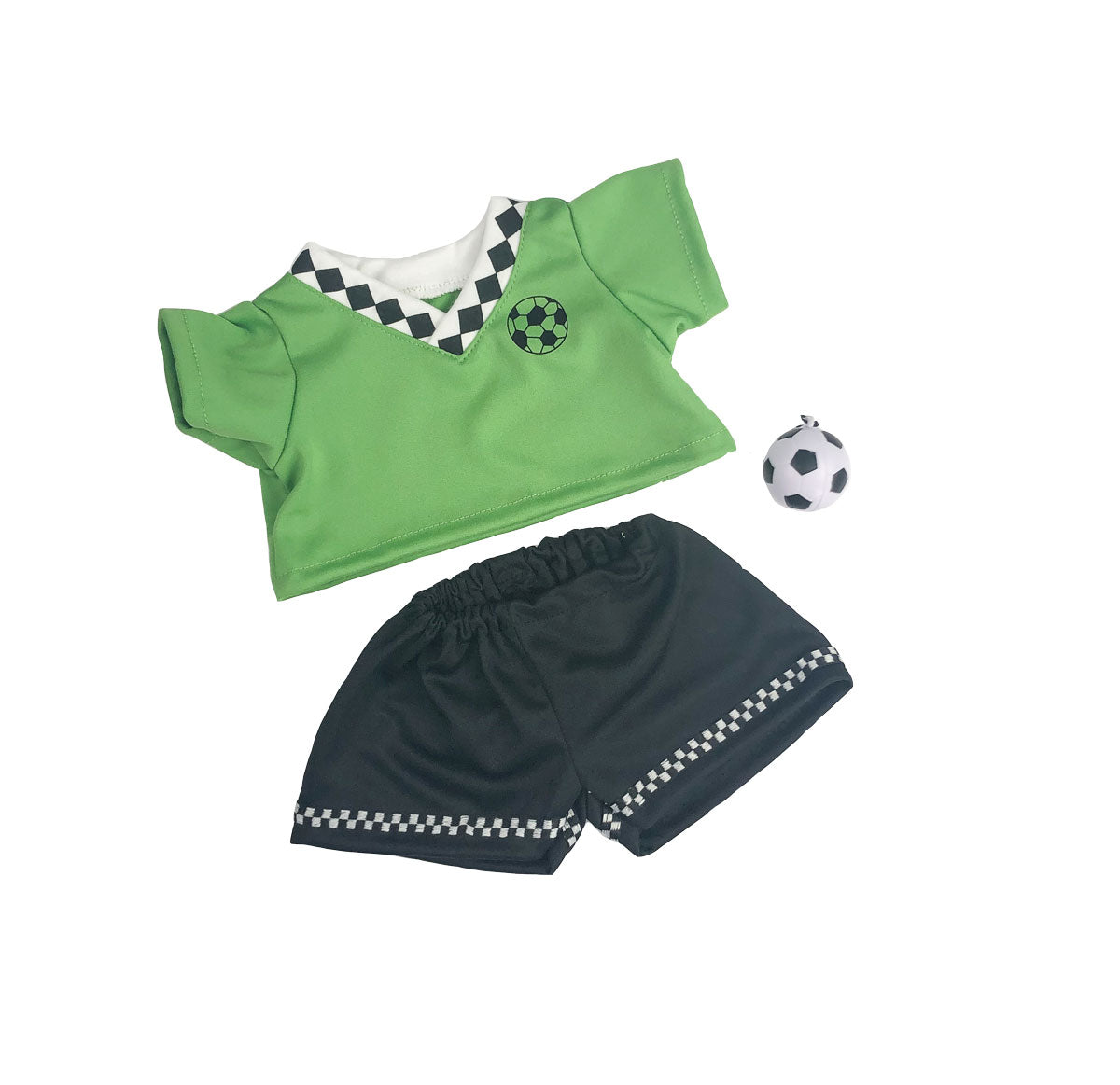 16 Inch Green Soccer Uniform Plush Toy - Sports Stuffed Animal.