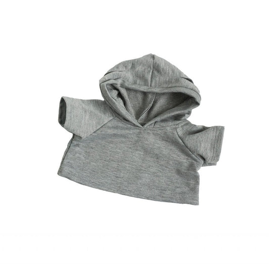 Gray Hoodie for Plush Toys (16 Inch) – Pack of 6 Stuffed Animal Clothes