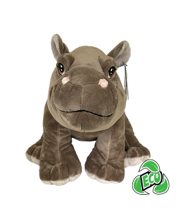 Kiboko the Hippo Plush Toy 8 Inch Eco – Soft & Cuddly Stuffed Animal