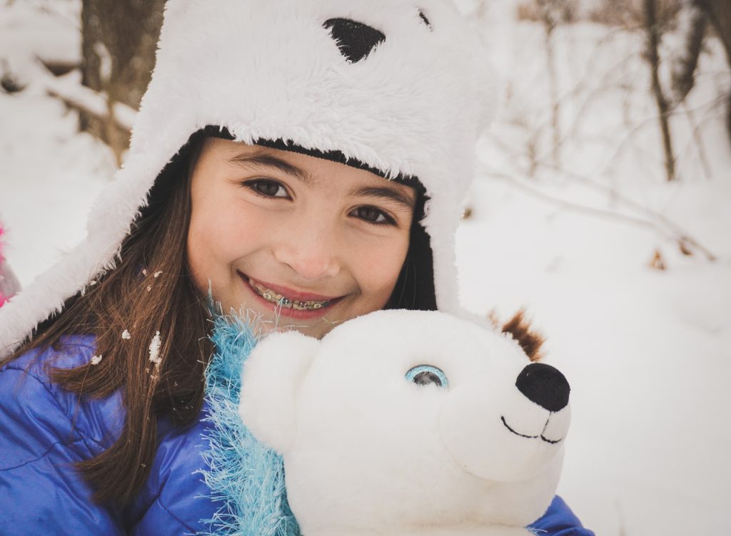 Polar bear stuffed animal
