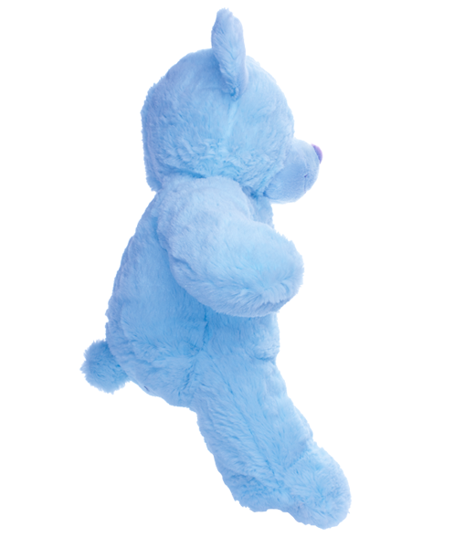 Baby Blue Patches Bear 8 inch