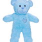 Baby Blue Patches Bear 8 inch