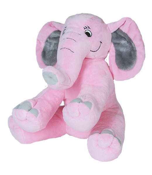 Pinky the Elephant 16 Inch