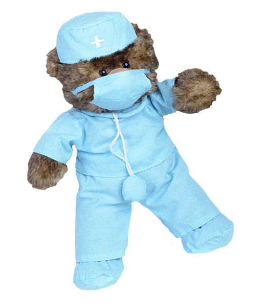 Doctor Scrubs Outfit 16 Inch