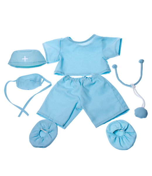 Doctor Scrubs Outfit 16 Inch