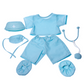 Brown Bear 8 Inch Plush with Doctor Scrubs Outfit 16 Inch