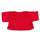Brown Bear Plush 8 Inch with Red T-Shirt 16 Inch