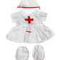 Brown Bear 8 Inch Plush with Nurse Outfit 16 Inch