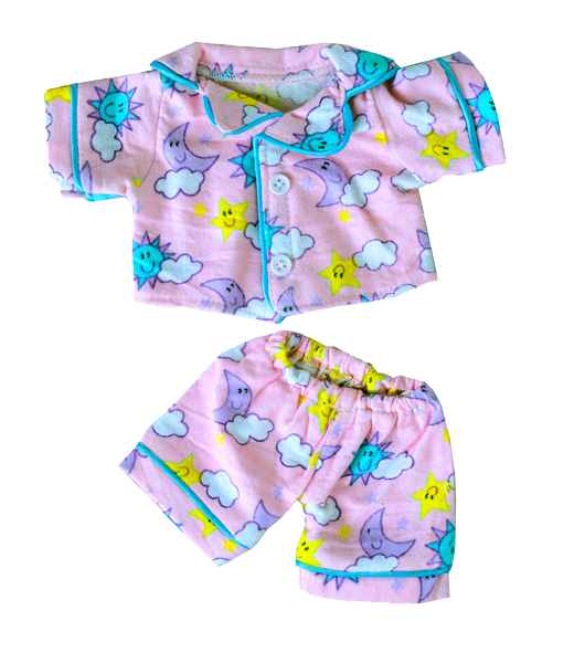 Sunny Days Pink PJ's 8 Inch