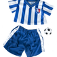 Brown Bear Plush 8 Inch with All-Stars Soccer Uniform & Ball 16 Inch